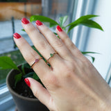 Mini Mini Maple Leaf Ring